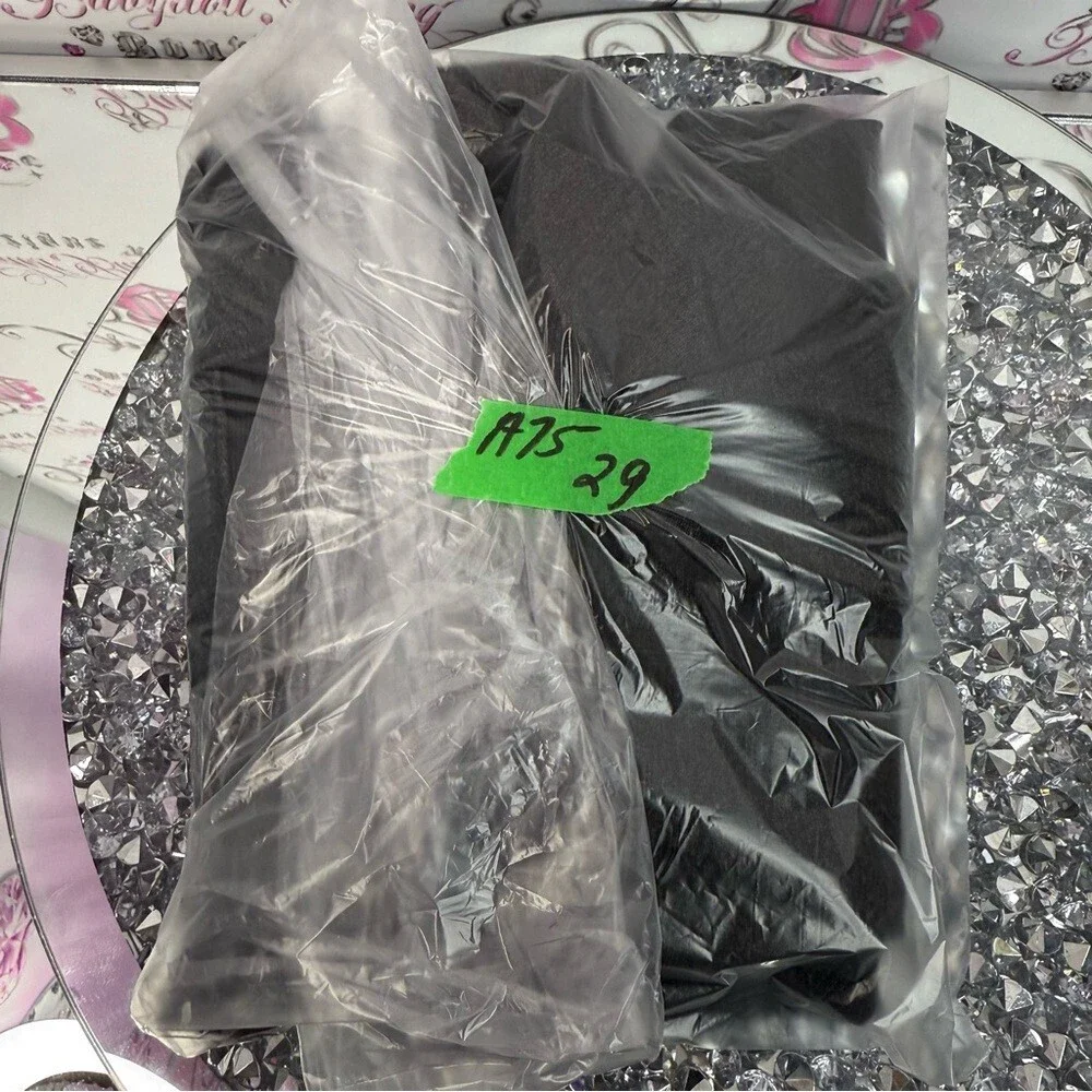 Jessica Simpson pants zipper detail black Gray Pants stretchy comfy